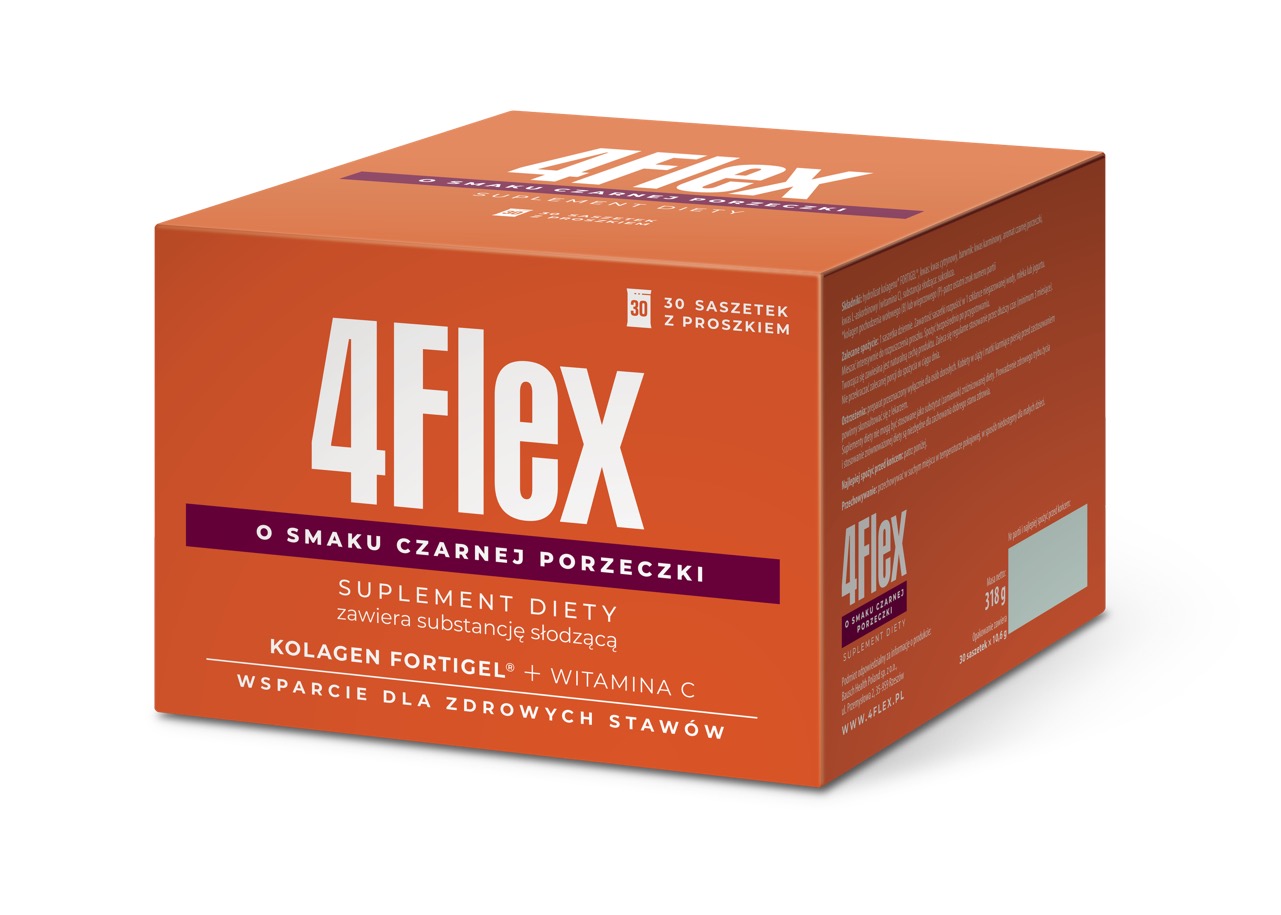 4Flex saszetki (smak czarnej porzeczki)